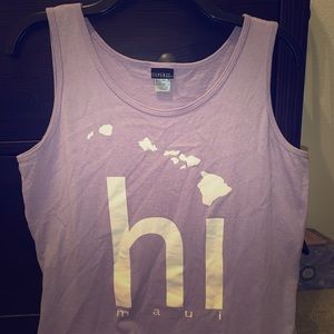Hawaiian tank top
